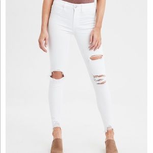 Super high waisted jegging American eagle